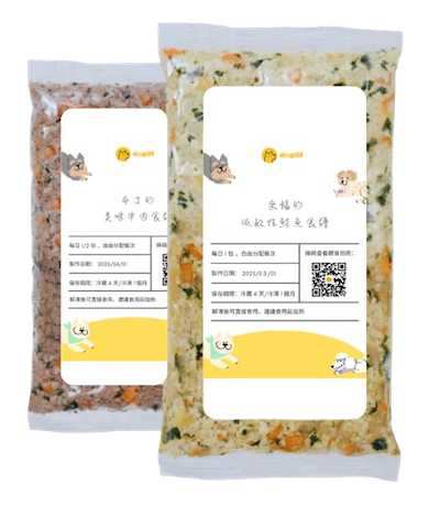 Dog fresh food
